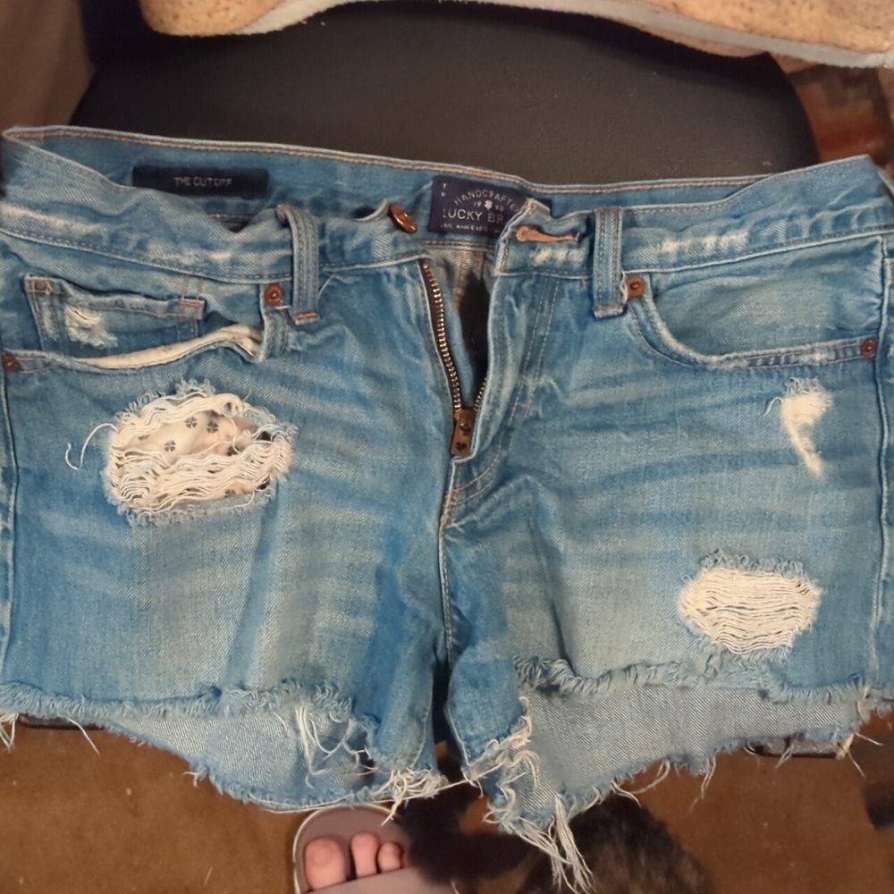 Lucky brand Woman's The Cut Off shorts, size 6/28